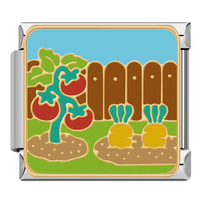 Vegetable Garden Scene