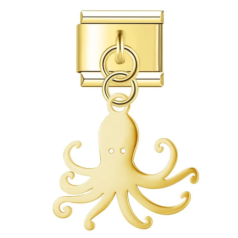 Octopus in Gold