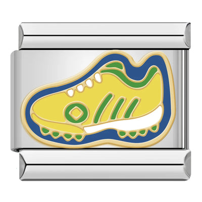 Yellow Soccer Cleat
