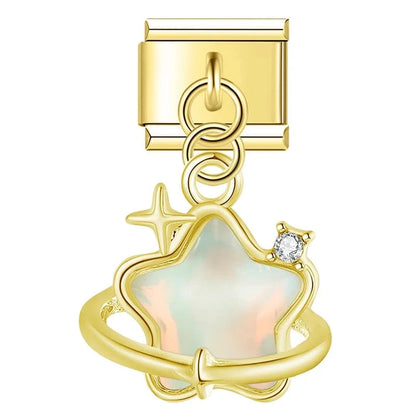 Celestial Star Opal Charms