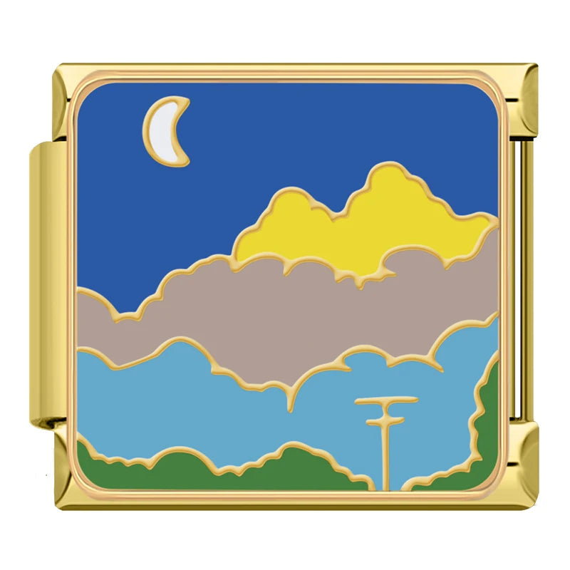 Moonlit Cloudy Sky