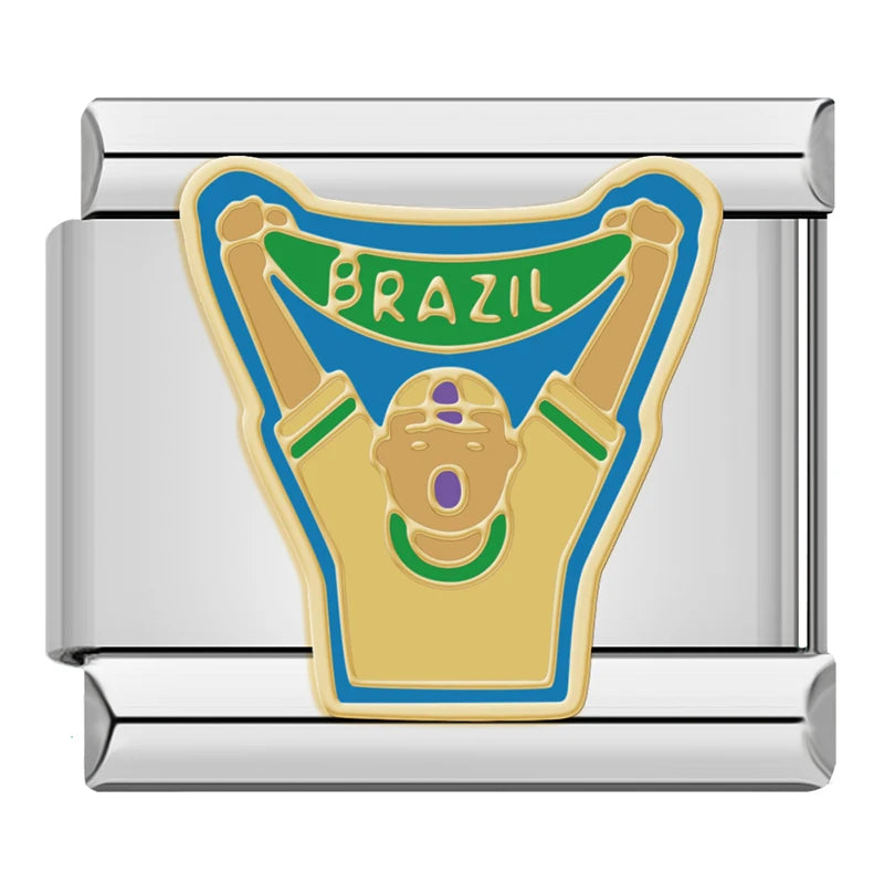 Brazil Fan Scarf