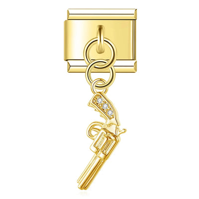 Revolver in Gold
