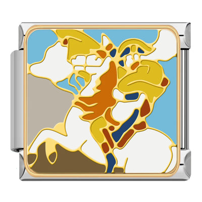 Rearing Horse and Rider