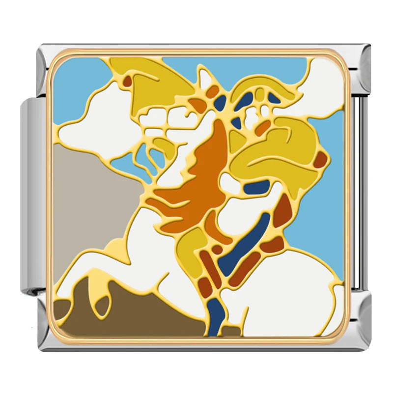 Rearing Horse and Rider