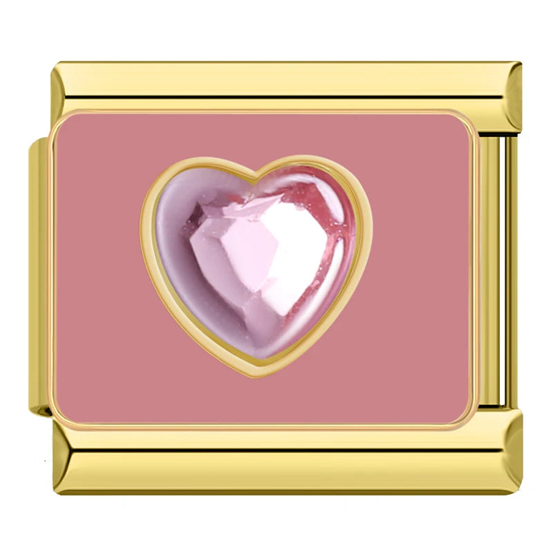 Pink Crystal Heart