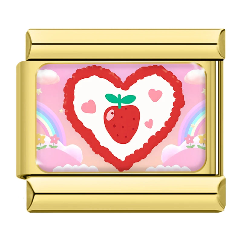 Sweetheart Pink Charm Set