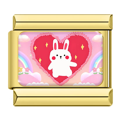 Sweetheart Pink Charm Set