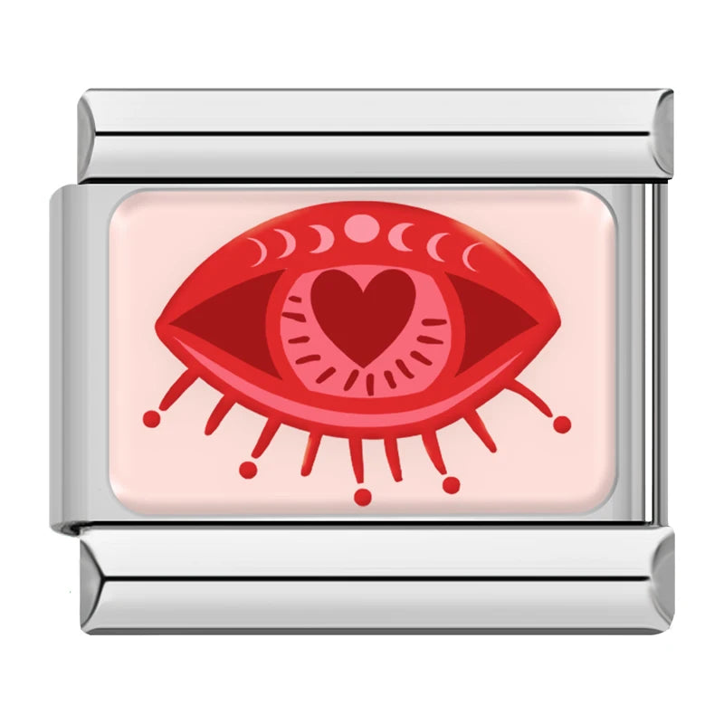 Red Heart Eye