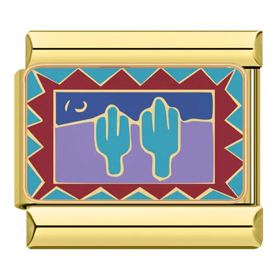 Desert Cactus Scene