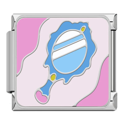 Blue Hand Mirror