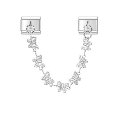 Butterfly Chain in Silver