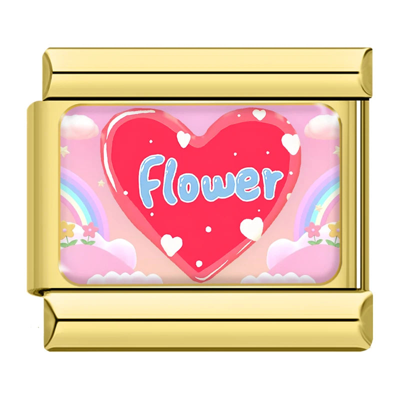 Sweetheart Pink Charm Set