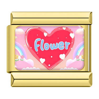 Sweetheart Pink Charm Set