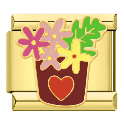 Flower Pot with Heart