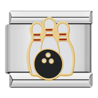 Bowling Pins and Ball