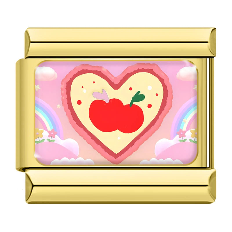 Sweetheart Pink Charm Set
