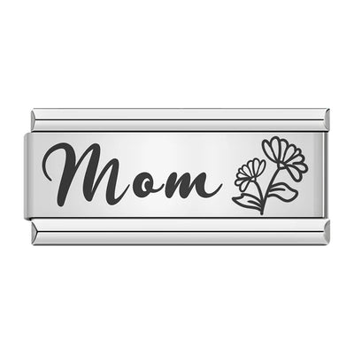 Mom with Flowers