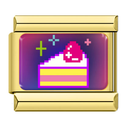 Pixel Pop Charm Set