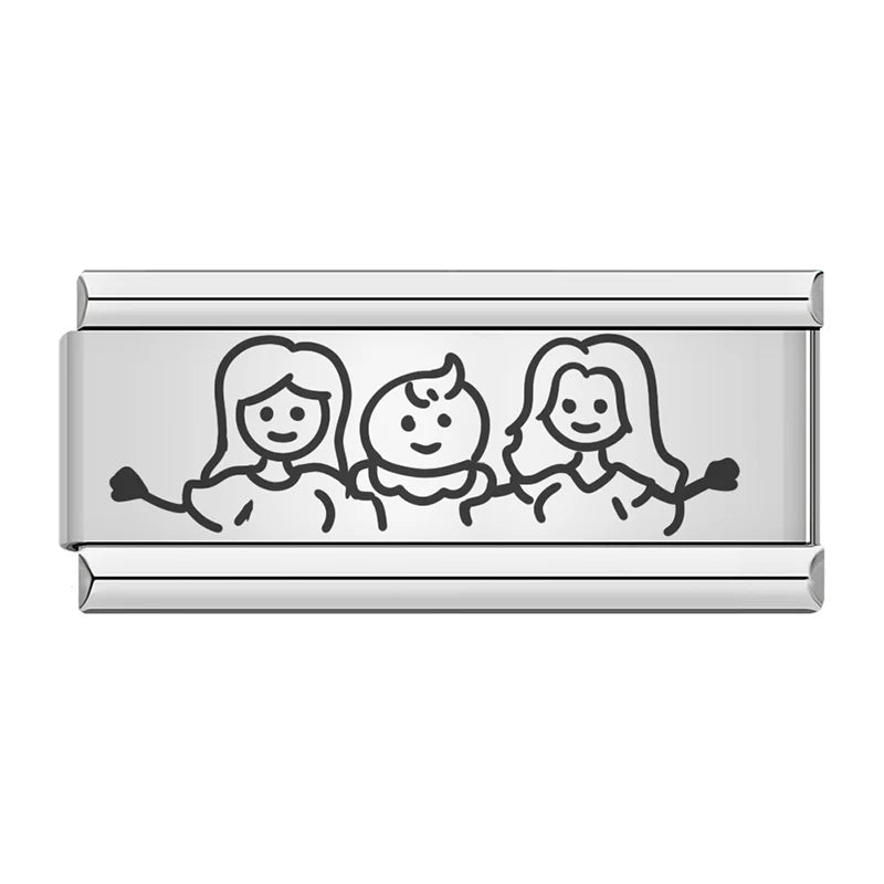 Two Moms and Baby