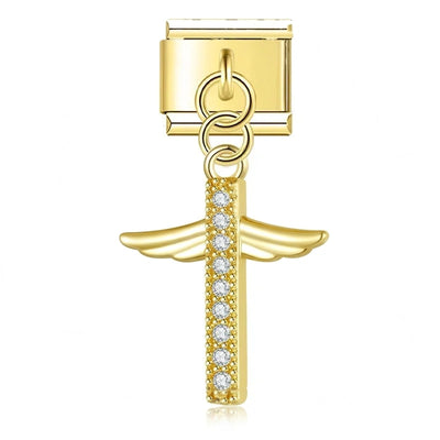 Winged Crystal Cross