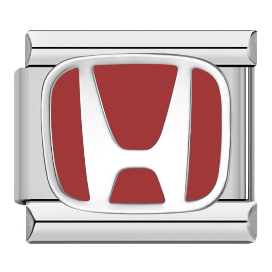 Honda Italian charm link, 9mm stainless steel module