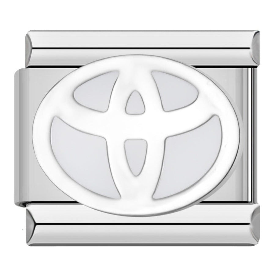 Toyota Italian charm link, 9mm stainless steel module