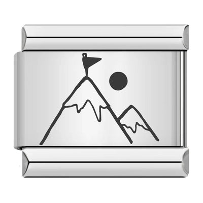 Mountain Peak Flag
