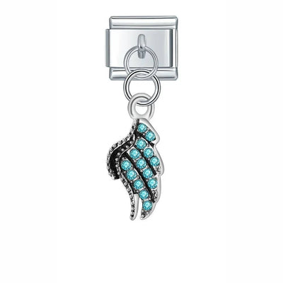 Crystal Wing Dangles