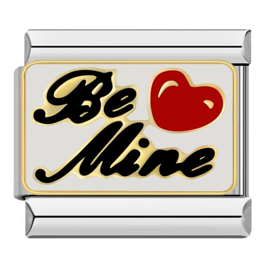 Be Mine - Cacilia Sauer - Italian Charm Bracelet - custom jewelry - vintage jewelry - charms and pendants