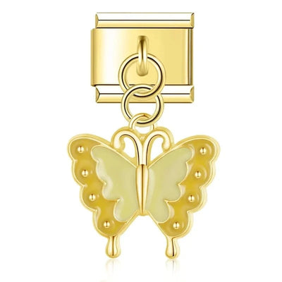 Gold Butterfly Dangle