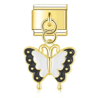 White Butterfly Dangle