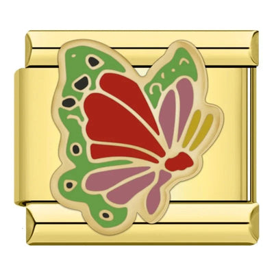 Green & Red Butterfly