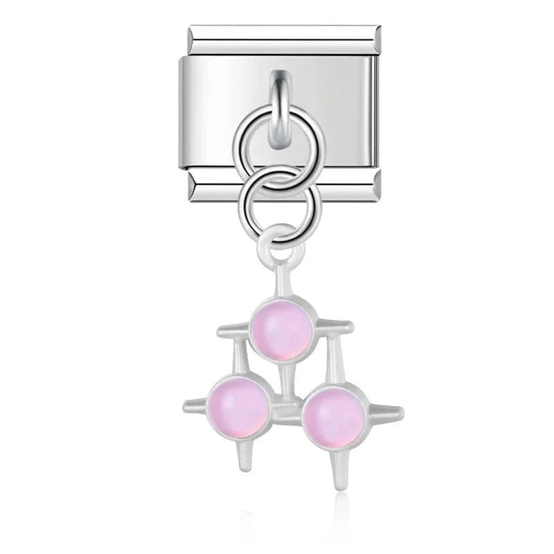 Pink Bead Cluster