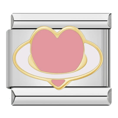 Light Pink Heart Planet