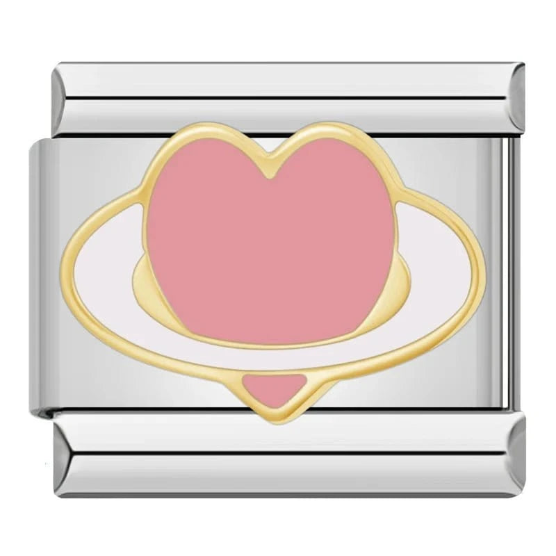 Light Pink Heart Planet