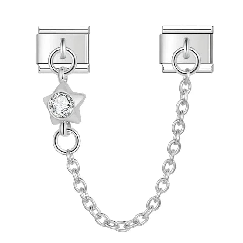 Clear Star Crystal Chain