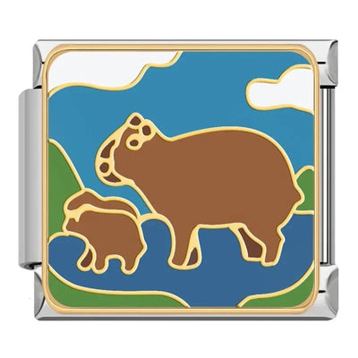 Wombat and Baby