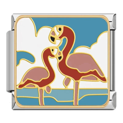 Flamingo Pair