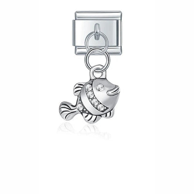 Silver Fish Dangle