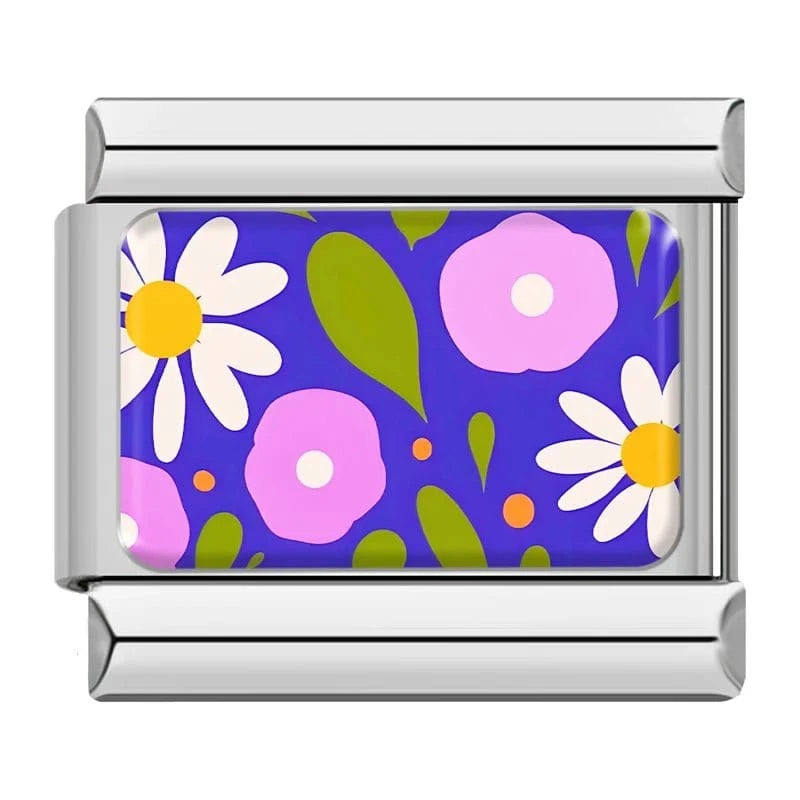 Purple Floral Print