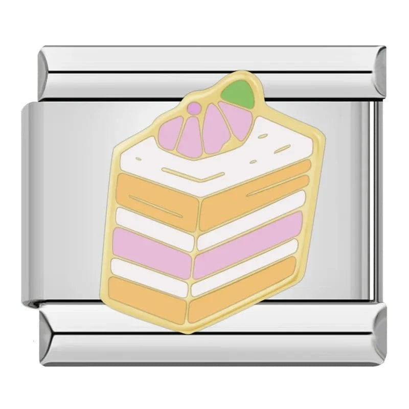 Strawberry Cake Slice