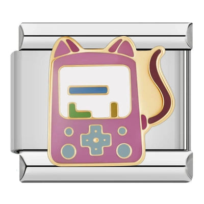 Pink Handheld Console