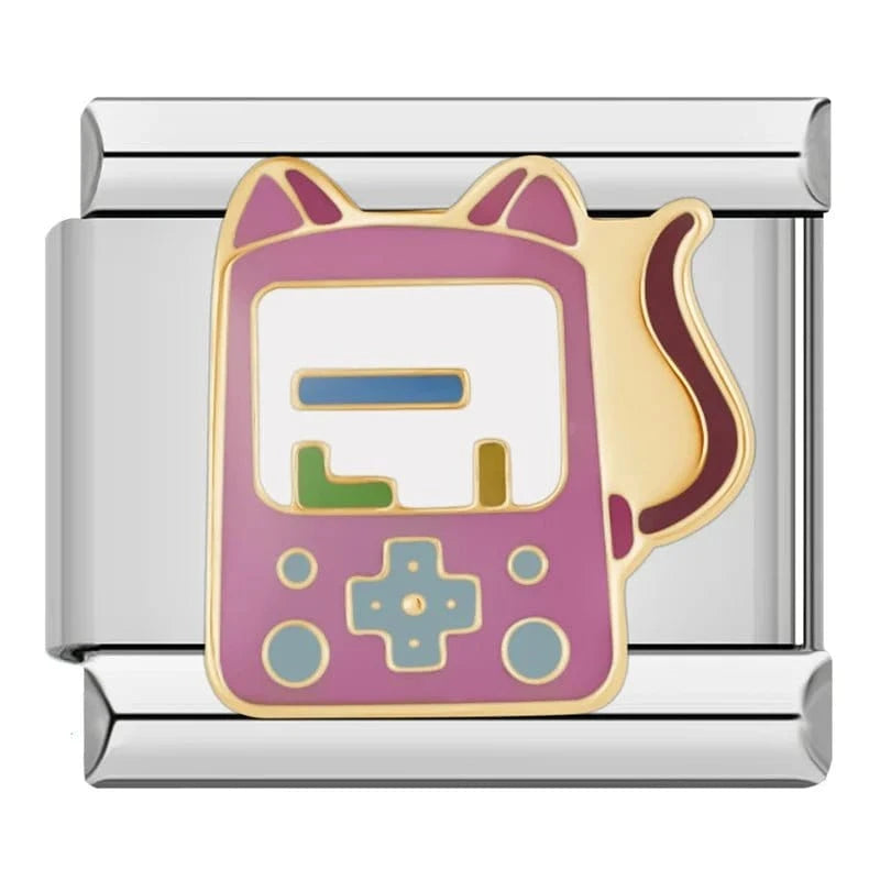 Pink Handheld Console