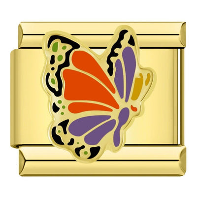 Monarch Butterfly on Gold