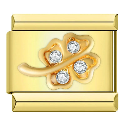 Crystal Four Leaf Clover