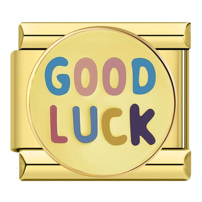 Good Luck Coin on Gold