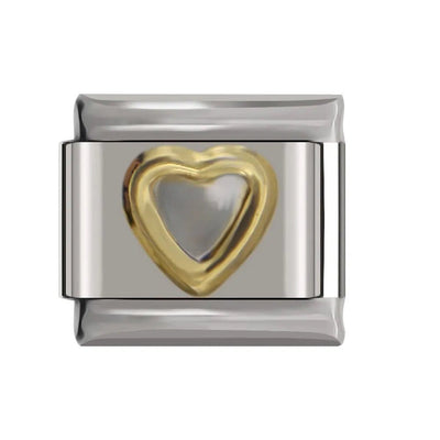 Gold Heart Outline