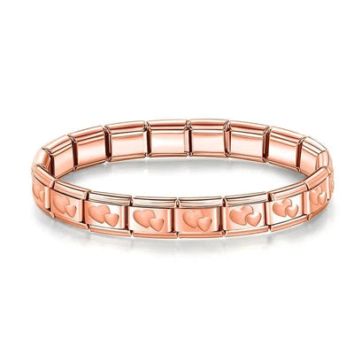 Hearts Engraving Bracelet