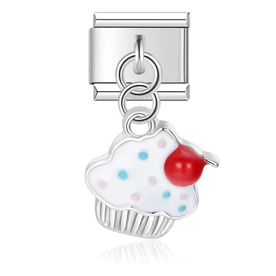Cherry Cupcake Dangle